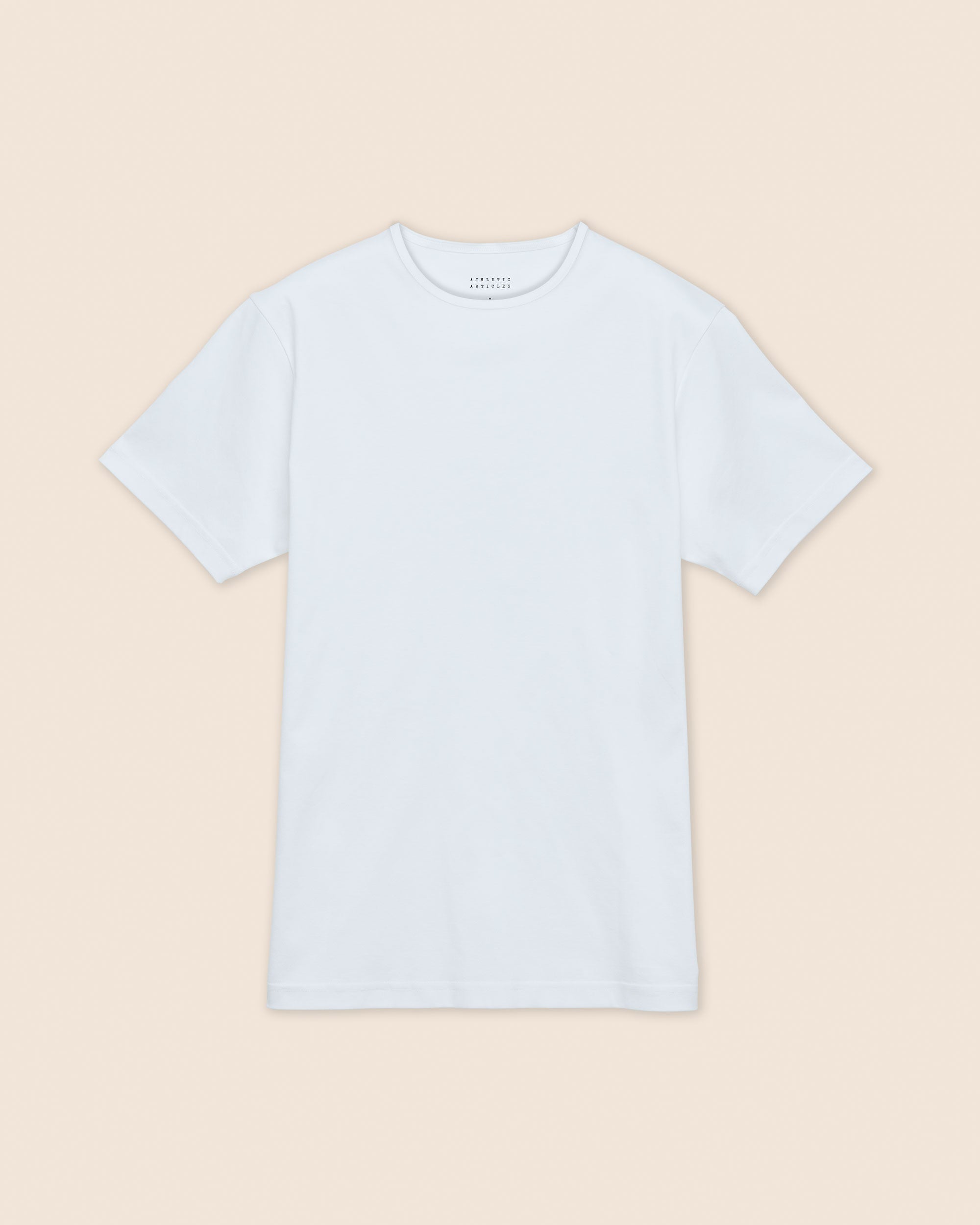 SHORT SLEEVE T-SHIRT IN WHITE SUPIMA COTTON (PRE-SALE)